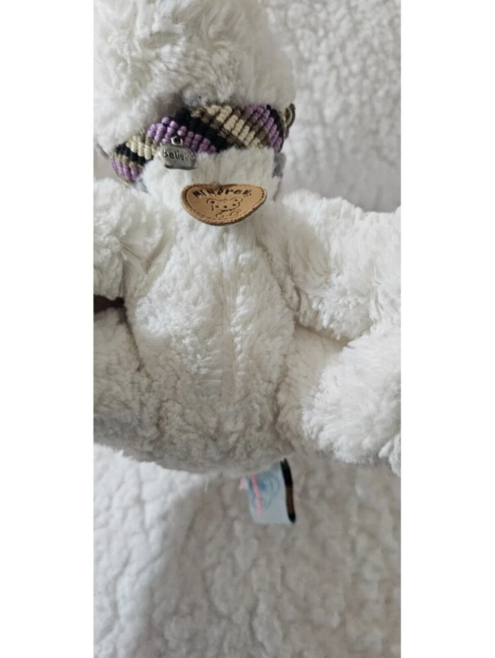 Ming Ren Husky Dog Plush Toy Bean Bag Stuffed Animal 5